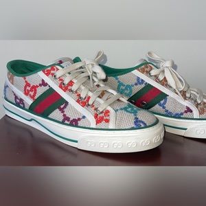 Gucci Tennis 1977 GG logo White/Multi